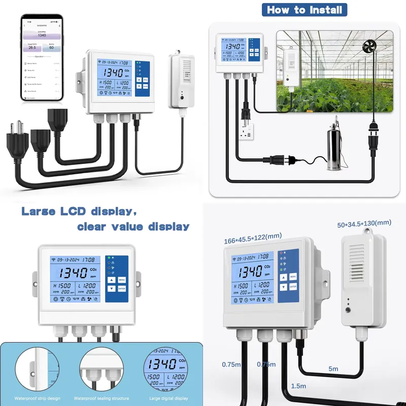 Farming In Agriculture - Smart Climate Controller Wifi Environmental Controller