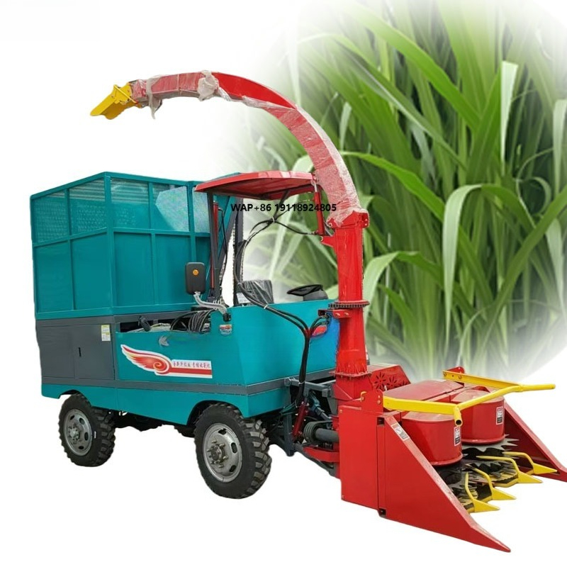 Farming In Agriculture - Agricultural Silage Harvester Powered Crawler Forage