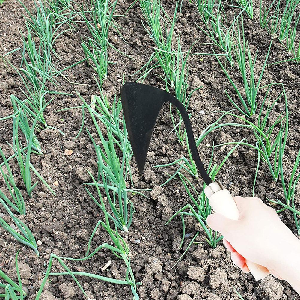 Farm Tools Hoes Triangle Furro - Agriculture Farming Vegetables ulasan dan harga