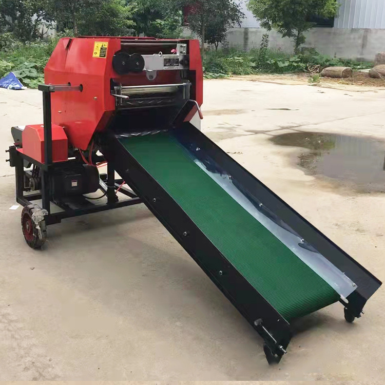 Optional Internal Combustion E - Silage Baler Machine ulasan dan harga