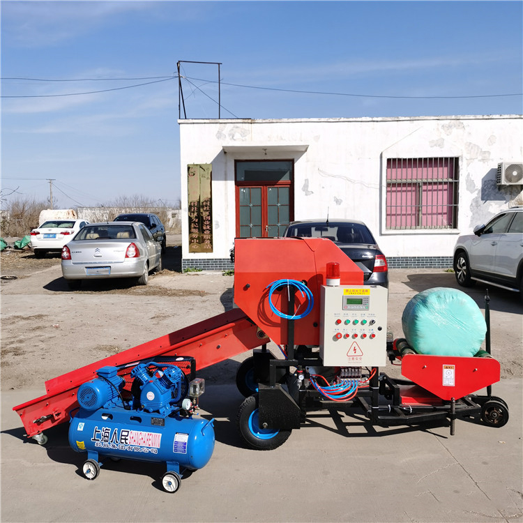 Optional Internal Combustion E - Silage Baler Machine ulasan dan harga