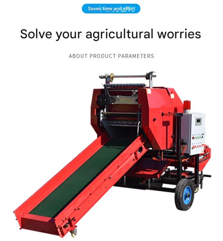 Hydraulic Silage Baler Machine - Silage Baler Machine ulasan dan harga